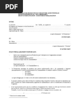 Contrat Ecrit Real