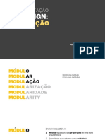 ExperimentaÃ§Ã£o em Design - MODULAÃÃO