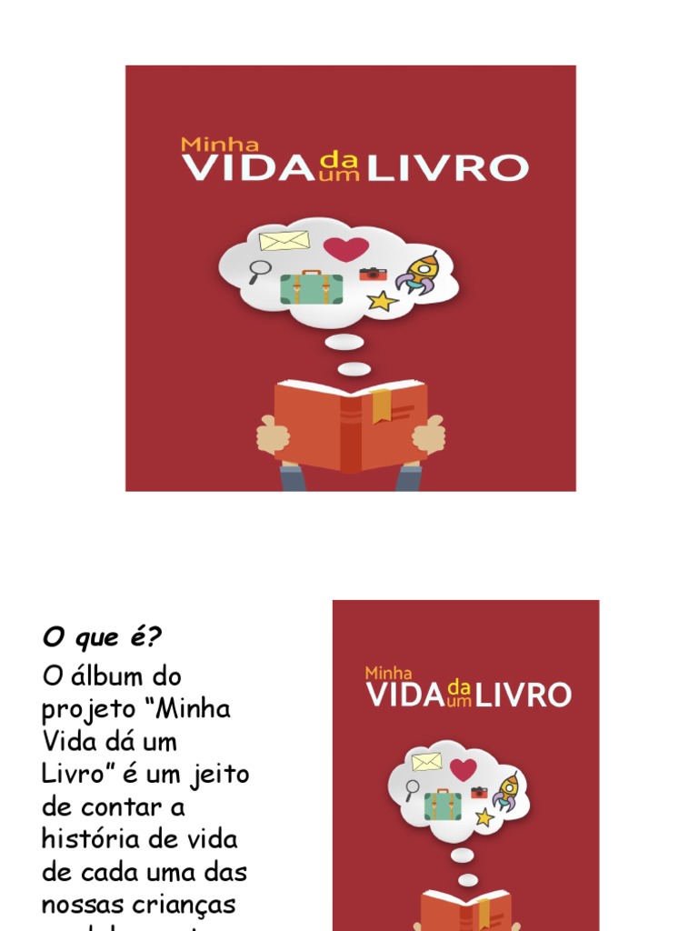 Álbum "Minha Vida dá um Livro" | PDF | Vida | Adolescência
