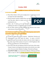 October 2020: Uttar Pradesh Government To Establish Anti-Human Trafficking Police Stations in Each and Every District