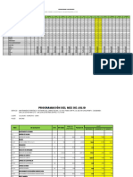 Cronograma Valorizado Julio