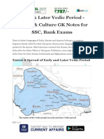 Early & Later Vedic Period - Society & Culture GK Notes For SSC, Bank Exams