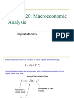 FIN 30220: Macroeconomic Analysis: Capital Markets