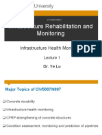 Infrastructure Rehabilitation and Monitoring