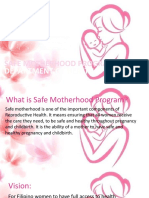 Safe Motherhood Program