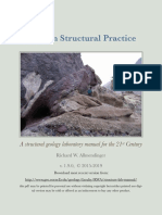 Modern Structural Practice: A Structural Geology Laboratory Manual For The 21 Century