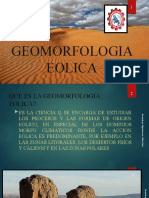 Geomorfologia Eólica