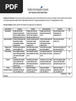 Rubric Short Paper Case Study Analysis