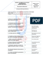 Evaluacion Diagnostica