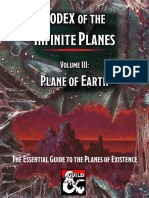 Codex of The Infinite Planes - Vol 03 - Plane of Earth