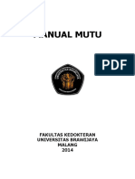 Manual Mutu Fakultas Kedokteran Universitas Brawijaya 2014