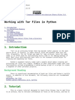 Download Python Tutorial tarfile module by Adam Zajac SN521235 doc pdf