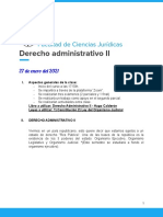 Derecho Administrativo II: Entidades, Control y República