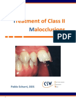 Treatment of Class II Malocclusions (Echarri, 2010)