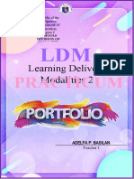 Learning Delivery Modalities 2: Practicum