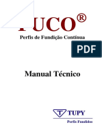 Manual Técnico FUCO Perfis de Fundição Contínua Tupy