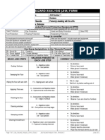 Job Hazard Analysis (Jha) Form: Recommended Personal Protective Equipment (PPE)