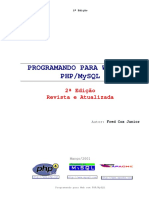 (2) Apostila - Programando Para Web Com Php & Mysql