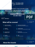 Techblazer Awards 2021