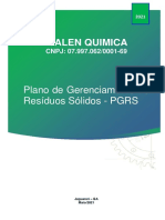 ANEXO H - Plano de Gerenciamento de Residuos Solidos - PGRS