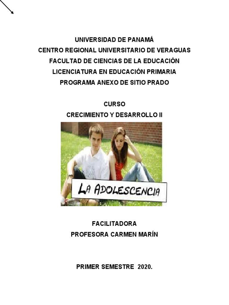 Crecimiento y Desarrollo en Adolescencia | PDF | Adolescencia | Adultos