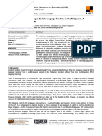 Translanguaging in Multilingual English Language Teaching in The Philippines: A Systematic Literature Review