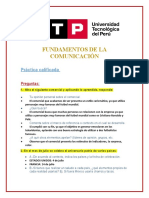 Practica Calificada 16 FUNDAMENTOS DE LA COMUNICACIÓN