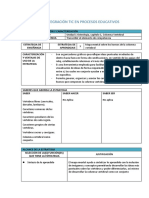 Plantilla de Integración Tic en Procesos Educativos