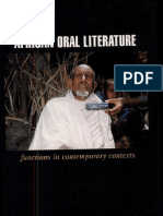 African Oral Literature - Functions in Contemporary Contexts - Volume 1998 by Russell Kaschula