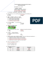 EnglishTest For Grade 5