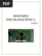 Resumen Psicolingüística