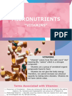 Micronutrients Vitamins Report 3