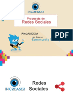 Propuesta Manejo Redes Sociales Proandina