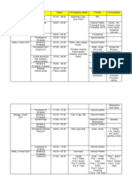 Rundown Jadwal Acara KKN