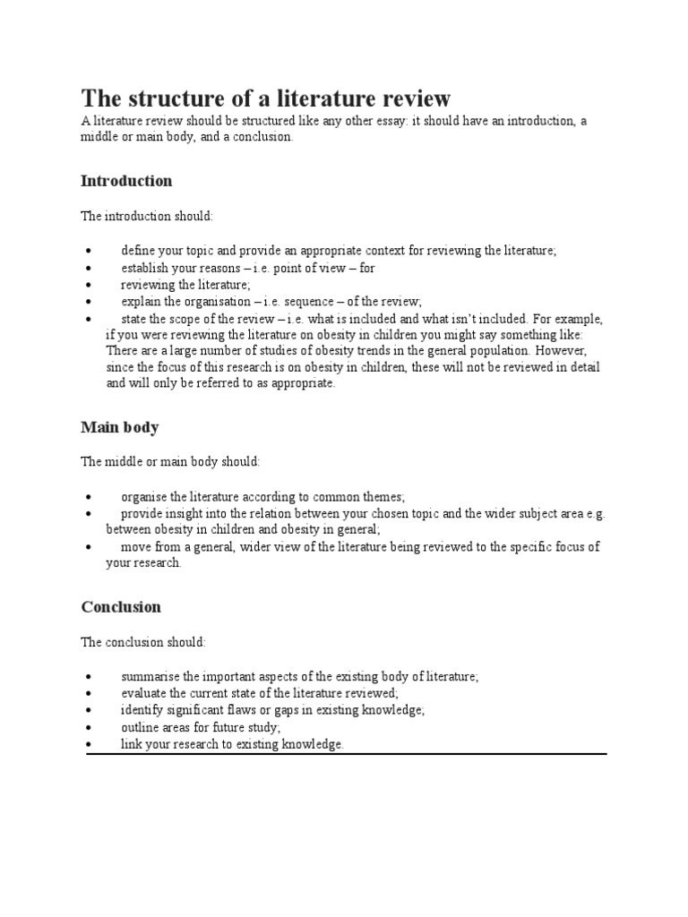 Literature Review Guide for Researchers | PDF | Theory | Science