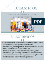 B Lactamicos