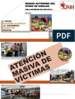 3.1 ATENCIÓN MASIVA DE VÍCTIMAS y Clasificacion de Pacientes (Triage)