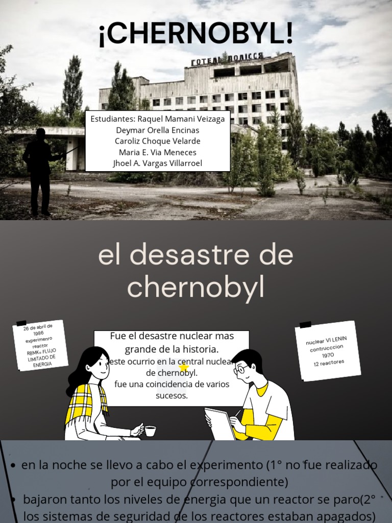 ¡Chernobyl! | PDF | Desastre de Chernobyl | Contaminación