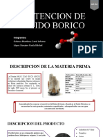 Obtencion de Acido Borico (Gep-051)