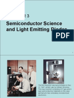 Semiconductor Science and Light Emitting Diodes