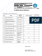 Daftar Hadir Guru