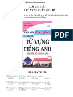 Giải Chi Tiết Sách Từ Vựng Thày Vĩnh Bá