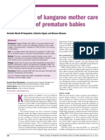 Acceptance of Kangaroo Mother Care by Mothers of Premature Babies