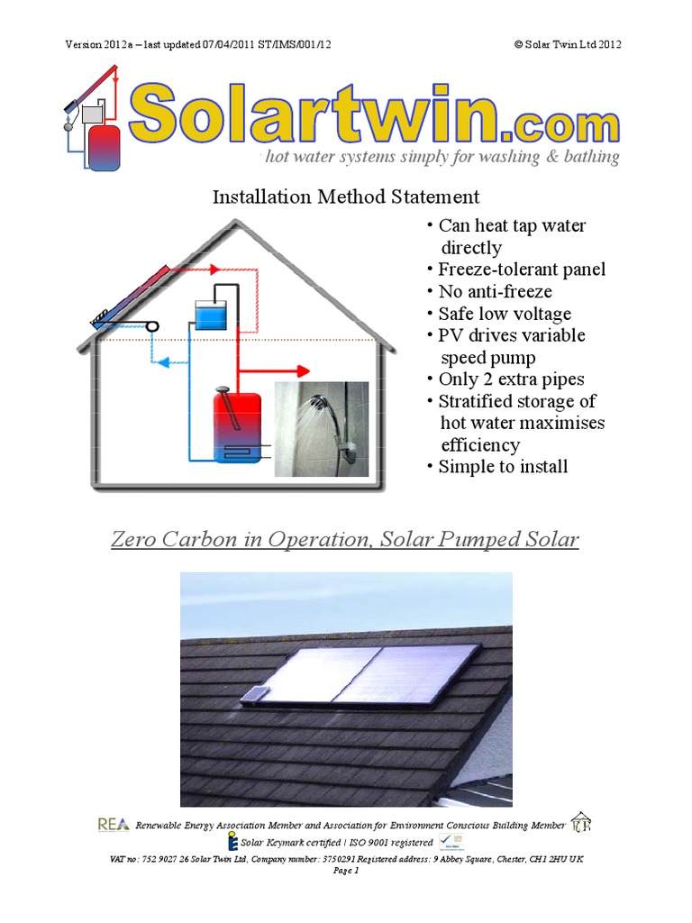 Zero Carbon Silicone Sealant Installation Guide | PDF | Solar Power ...