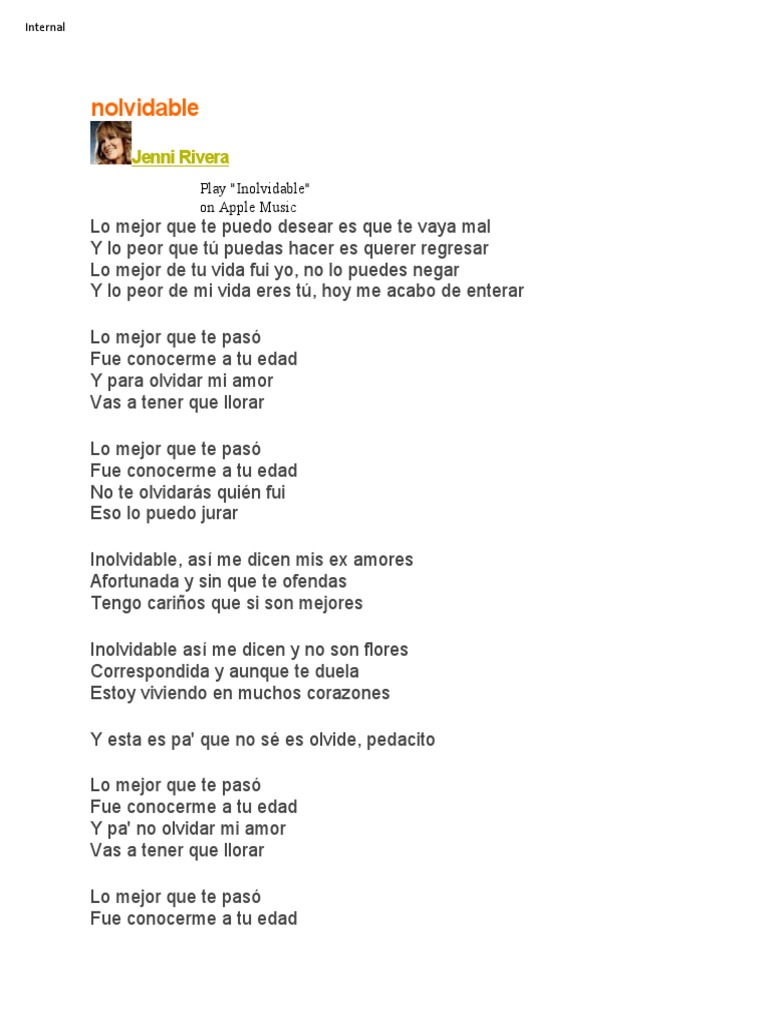 Letra de 