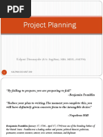 Project Planning: Kalpani Dissanayake