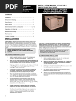 07Khp Water-Cooled Split Condensing Unit: Installation