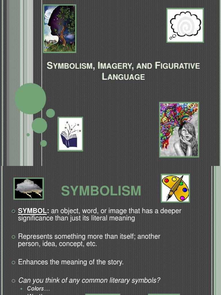 Symbolism, Imaginary and Figurative Language PDF