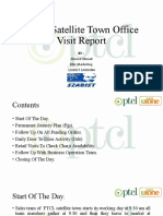 PTCL Satellite Town Office Visit Report