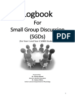 Logbook For SGDs 1